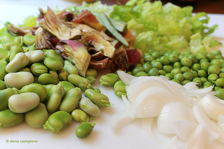 fave-carciofi-piselli-lattuga-cipollotti
