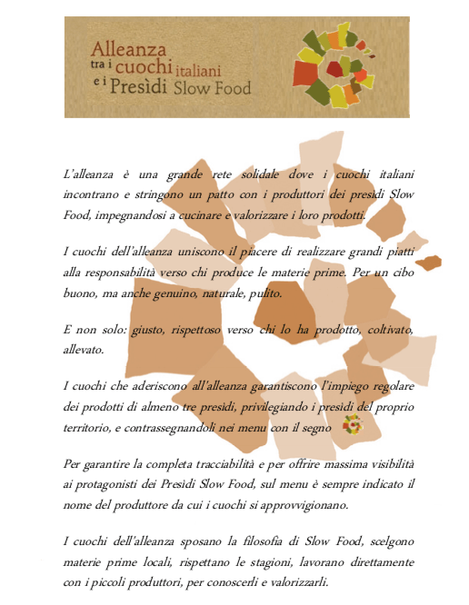 presidi slow food
